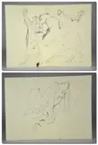 Untitled by Lajos Szalay, ink on paper, sold Oct 2018