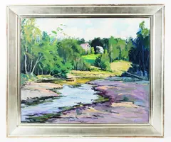 Summer 2000 by Eric Tobin, oil on canvas, sold Jan 2023