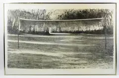 The Net by Michael Mazur, lithograph, sold Jan 2023