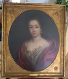 portrait of a lady by François-Hubert Drouais, oil on canvas, sold Jan 2023