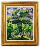 Lace by Arthur Schwieder, oil on artist board, sold Mar 2023