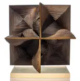 Untitled by Charles O. Perry, bronze sculpture, sold Oct 2021