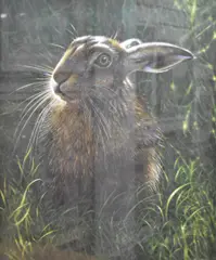 Untitled by M Smith, acrylic on board, sold Apr 2025