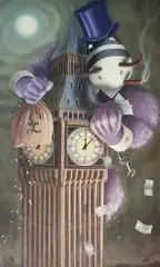Untitled by Peter Smith, oil, sold Feb 2025