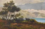 Untitled by Alfred J Roberton, 1882, oil on canvas, sold Feb 2025