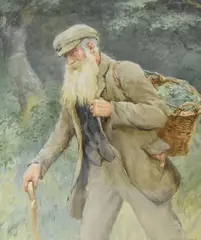 Untitled by William Banks Fortescue, watercolour, sold Jan 2025