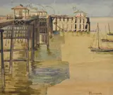Untitled by F R Batters, watercolour on paper, sold Jan 2025