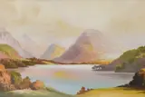 Loweswater by Roland Stead, watercolour, sold Jan 2025