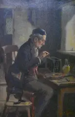 Untitled by Alexander Austen, oil on canvas, sold Dec 2024