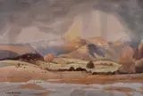 Untitled by John Birney, watercolour, sold Dec 2024