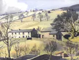 Untitled by Henry W Bracken, watercolour, sold Nov 2024