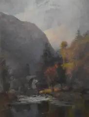 Untitled by Samuel Towers, watercolour, sold Nov 2024
