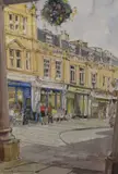 Montpellier, Cheltenham by Elizabeth Chalmers, watercolor, sold Nov 2024