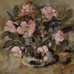 Untitled by Roy Manby, 1969, oil on board, sold Oct 2024
