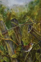 Untitled by Kevin Hockaday, oil, sold Oct 2024