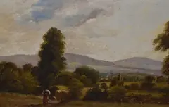Untitled by J.E. Smith, 1882, oil, sold Aug 2024