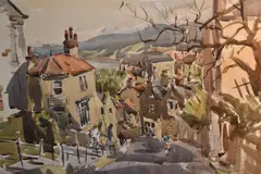 Untitled by Angus Rands, watercolour, sold Aug 2024