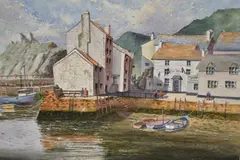 Untitled by J.O. Swinn, watercolour, sold Aug 2024