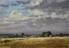 Untitled by Audrey Phillips, pastel, sold Aug 2024