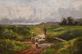 Untitled by Alice Frances, oil on canvas, sold Aug 2024
