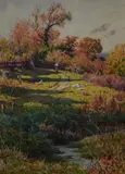 Untitled by Reginald Aspinwall, 1897, watercolour, sold Aug 2024
