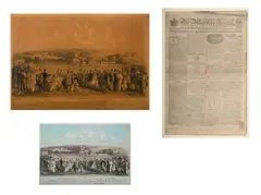 Untitled by Henry Ward, Lithograph, published by Henry Ward of Canterbury Sheet:, sold Aug 2025