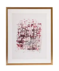 Untitled by Jacqueline Muller, Acrylic on paper Each signed and dated, sold Aug 2025