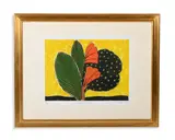 Venetian bouquet by William Crozier, Aquatint printed in colours, sold Aug 2025