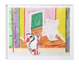 From nina's room by Betty Woodman, print, sold Aug 2025
