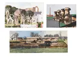 Study of verulanium by Keith Grant, Watercolour and pencil, sold Jul 2025