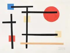 Untitled by Loló Soldevilla, Mixed media collage on paper, sold Jul 2025