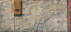 Flag by Martin Bradley, Oil on board, sold Jul 2025
