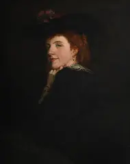 Portrait of mrs geoffrey birkbeck by John Lavery, 1905, Oil on canvas, sold Jul 2025