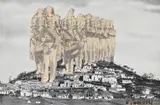 Castel lagopesole by Eduardo Paolozzi, Collage, sold Jul 2025