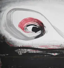 Infinity landscape by Irene Chou, Watercolour and ink, sold Jul 2025