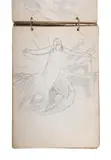 Sketchbook to include studies for the resurrection by Stanley Spencer, Pencil Variously inscribed, sold Jul 2025