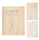 Untitled by Stanley Spencer, Pencil Variously marked with studio stamp The largest, sold Jul 2025