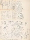 Letter from gilbert spencer to stanley spencer by Gilbert Spencer, Pen, sold Jul 2025