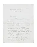 Letter from claude rogers to stanley spencer by Claude Rogers, Ink, sold Jul 2025