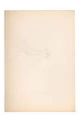 Study of clasped hands by Stanley Spencer, Pencil, sold Jul 2025