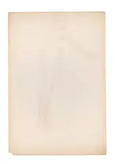 Standing male nude, back study by Stanley Spencer, Pencil, sold Jul 2025