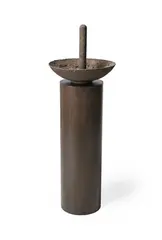 Lingam and yoni (grosse île) by Mike Kelley, 2002, Wood, metal, soil, wooden sticks, plastic, paper and dirt, sold Jul 2025