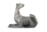 Lying hound by Terence Coventry, Bronze, sold Jul 2025