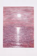Untitled by Christiane Baumgartner, Woodcut, sold Jul 2025