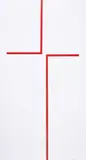 Untitled by Carmen Herrera, Lithograph printed in red, sold Jul 2025