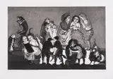 Untitled by Paula Rego, Etching with aquatint, sold Jul 2025