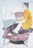 Untitled by Paula Rego, Lithograph printed in colours, sold Jul 2025