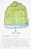 Untitled by Andy Warhol, Offset lithograph extensively heightened with watercolour, sold Jul 2025
