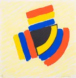 Untitled by Terry Frost, Screenprint in colours, sold Jul 2025