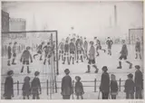 Untitled by L. S. Lowry, Lithograph, sold Jul 2025